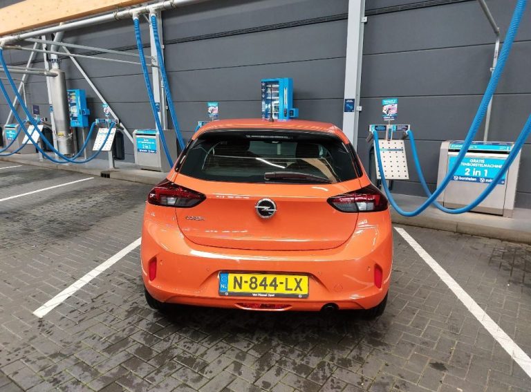Opel corsa achterkant