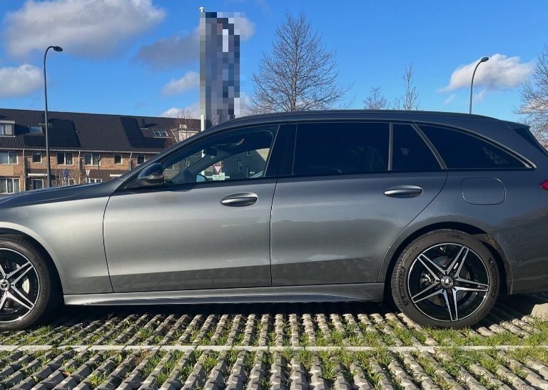 bestuurderszijde Mercedes Benz C-klasse