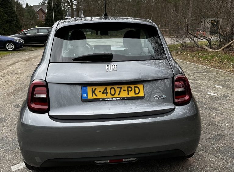 Fiat 500 achterkant