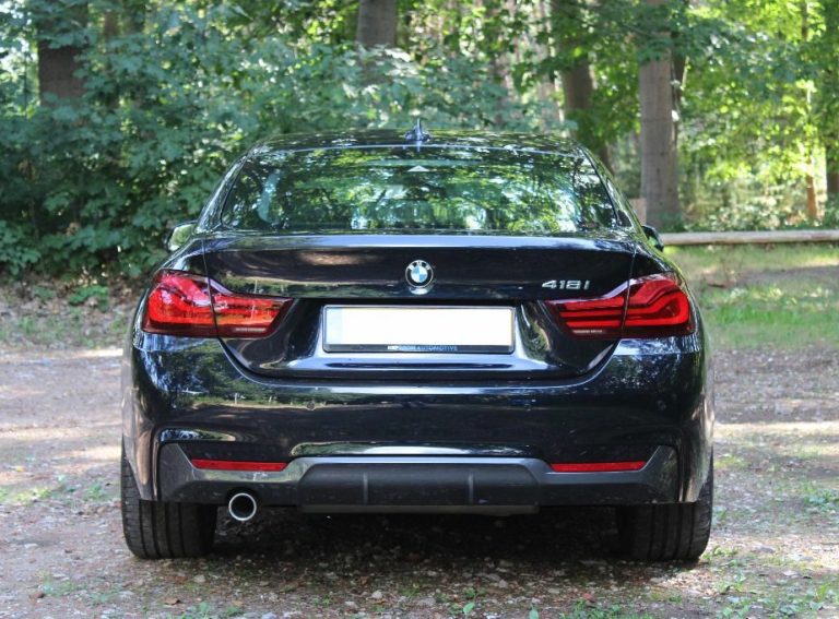 BMW 418i Gran Coupe achterkant