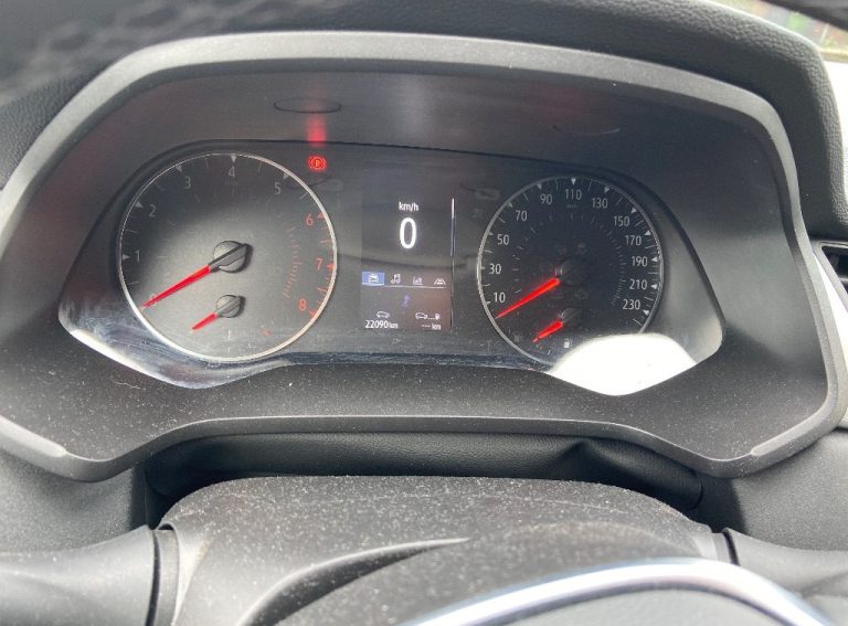 Renault Captur dashboard