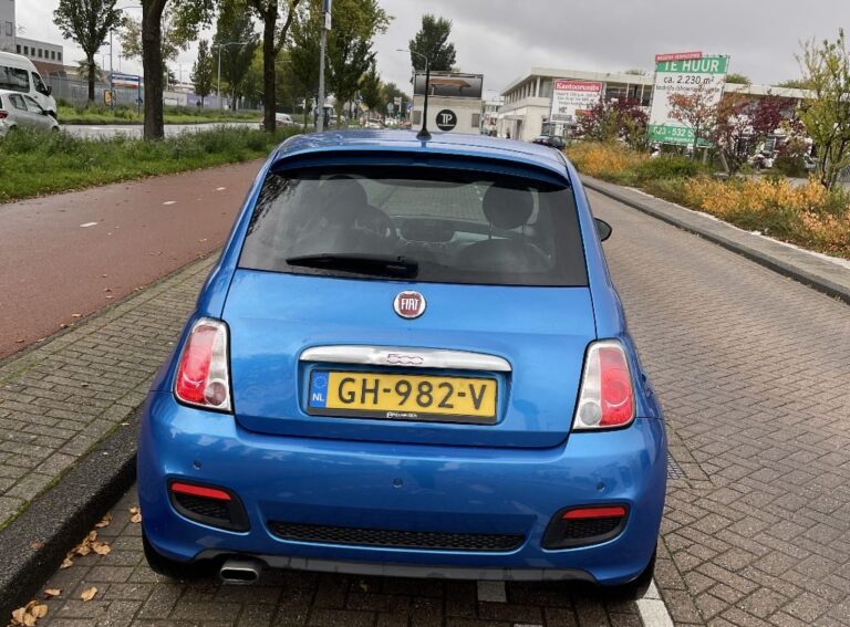 Fiat 500 achterkant