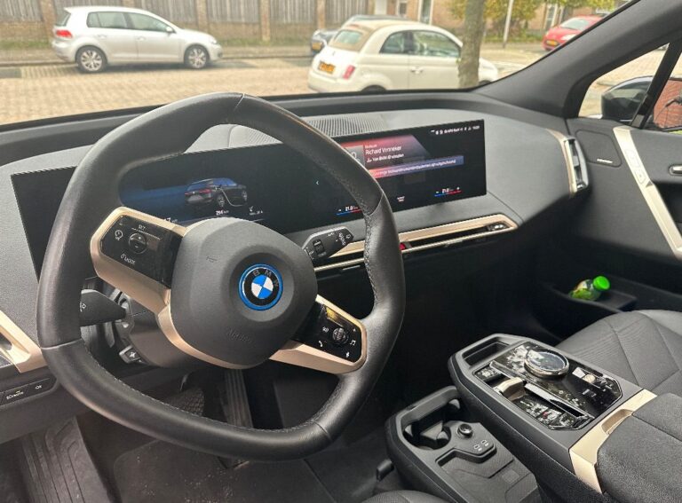 BMW iX dashboard