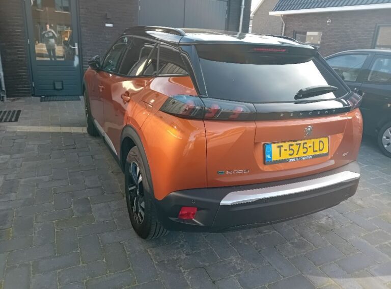 Peugeot 2008 achterkant