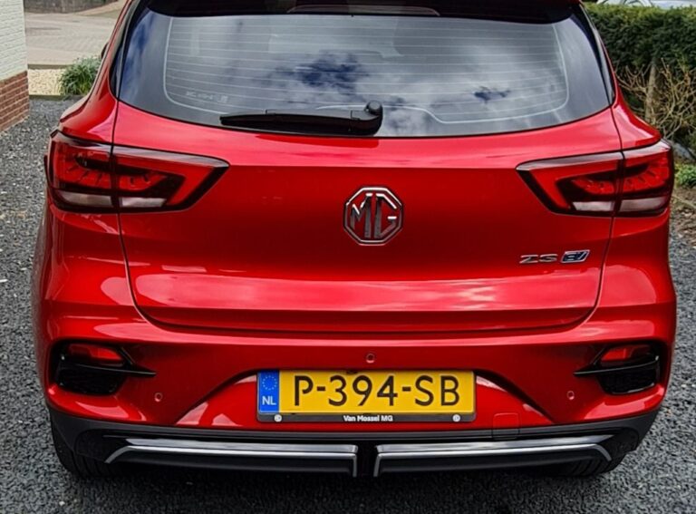 MG ZS EV achterkant
