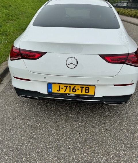 Mercedes Benz CLA achterkant