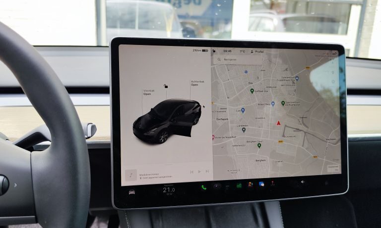 Tesla Model Y dashboard