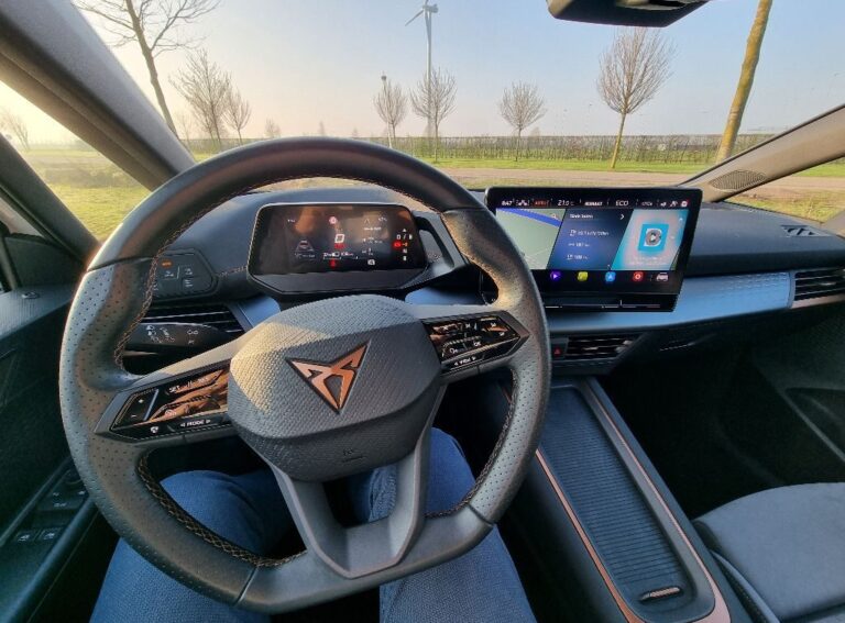 Cupra Born dashboard