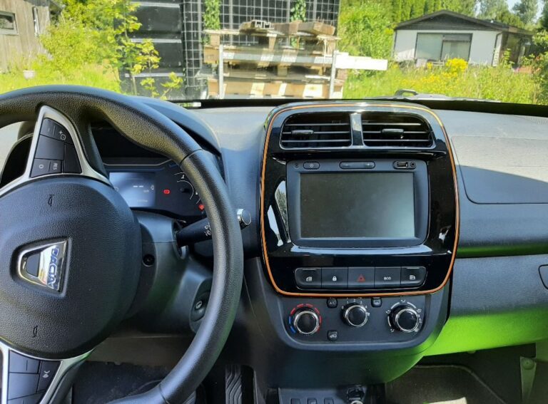 Dacia Spring dashboard