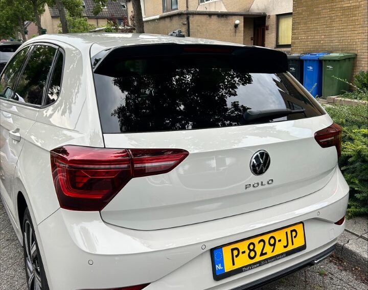 Volkswagen Polo Ascot Grey achterkant