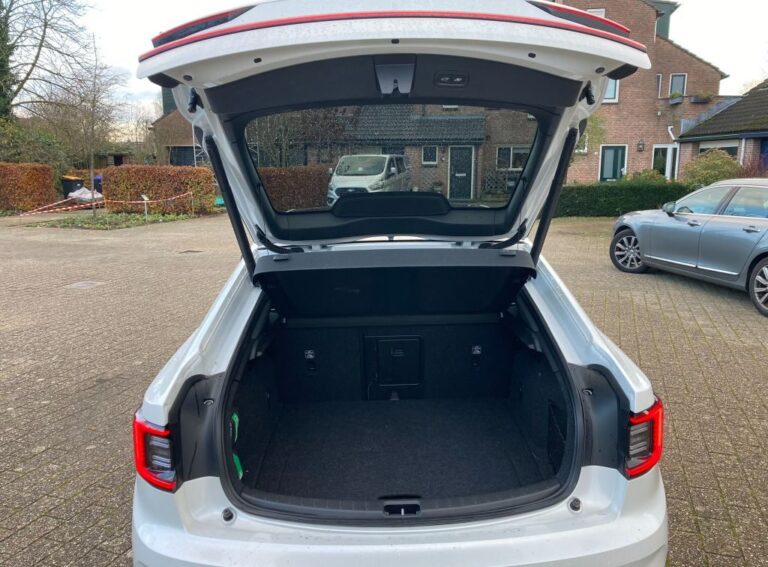 Polestar 2 kofferbak