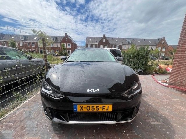 Kia EV6 Aurora Black Pearl voorkant