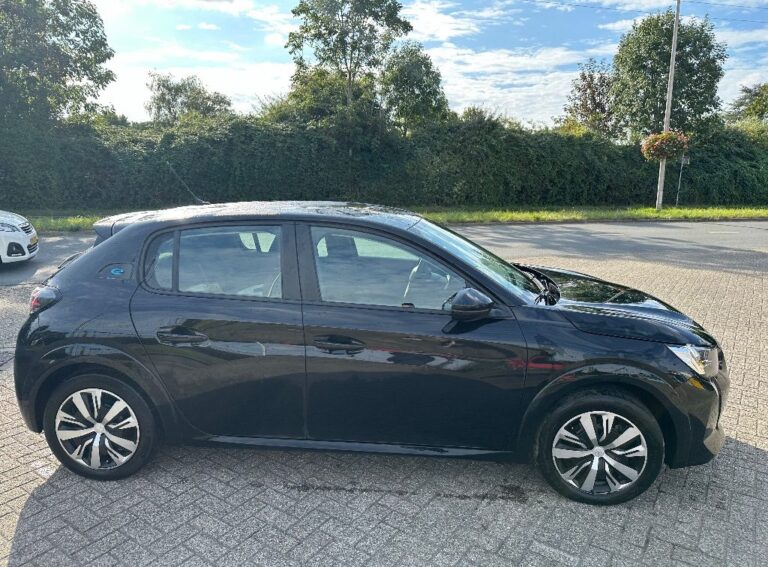 Peugeot e-208 zijkant