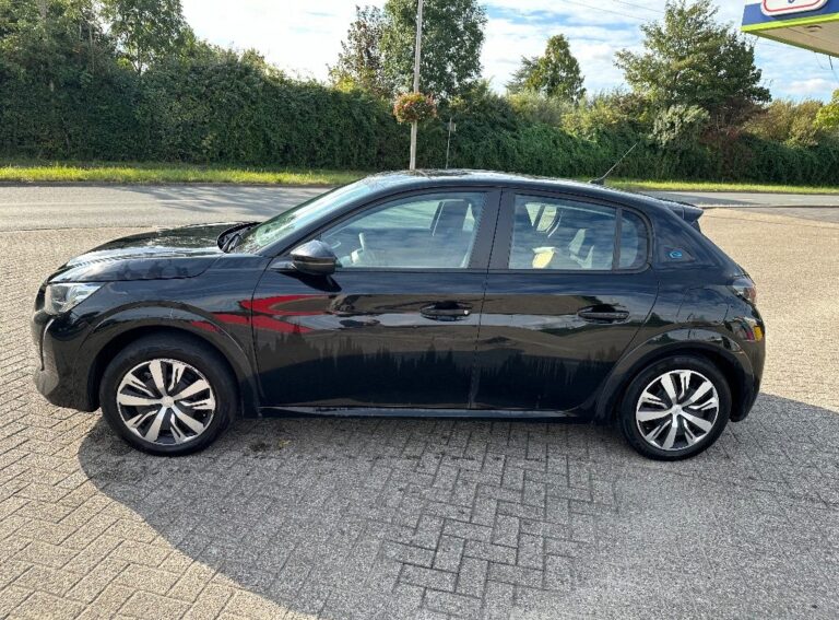Peugeot e-208 zijkant