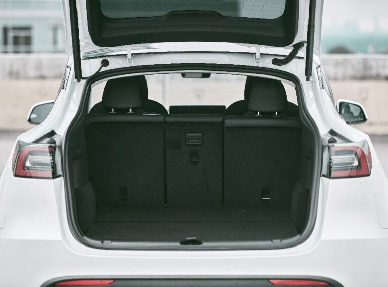 Tesla Model Y kofferbak
