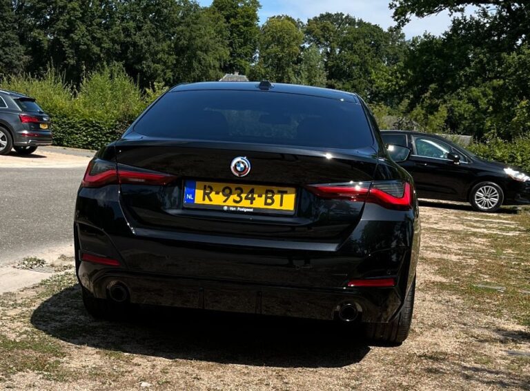 BMW 4 Serie achterkant