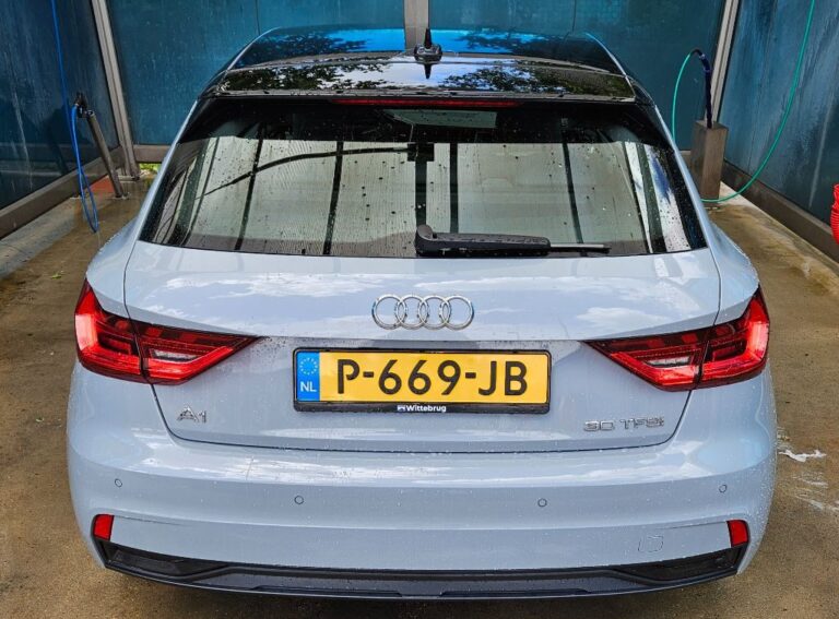 Audi A1 Sportback achterkant