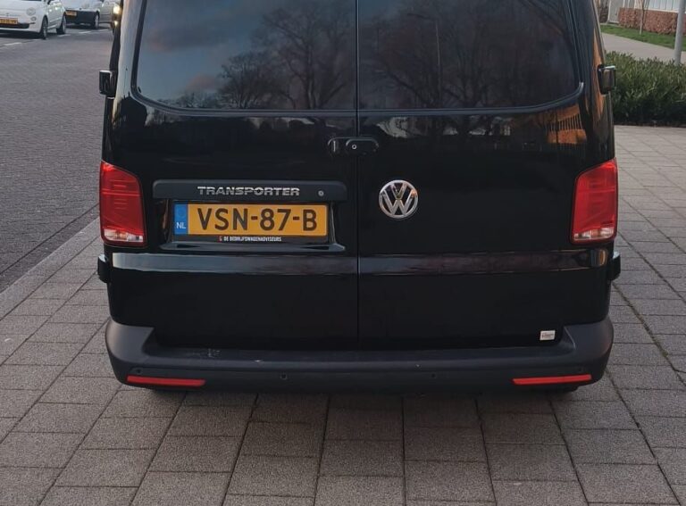 Volkswagen T6 achterkant