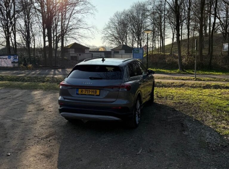 Audi Q4 E-Tron achterkant