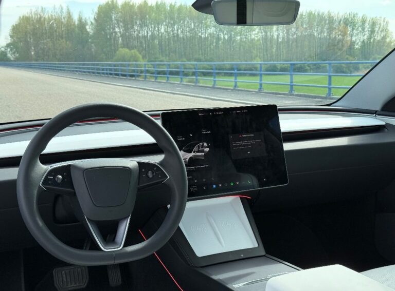 Tesla Model 3 dashboard