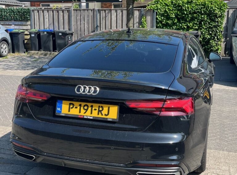 Audi A5 Sportback achterkant