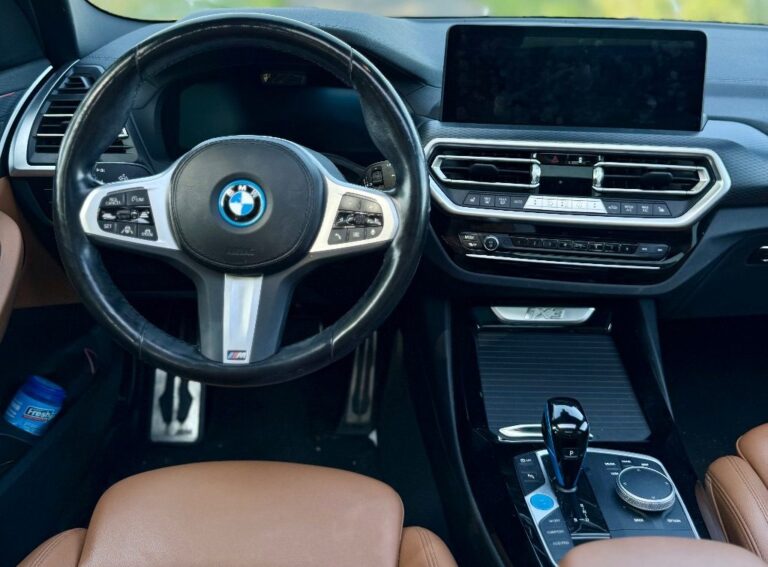 BMW iX3 dashboard