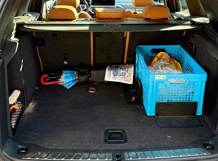 BMW iX3 kofferbak