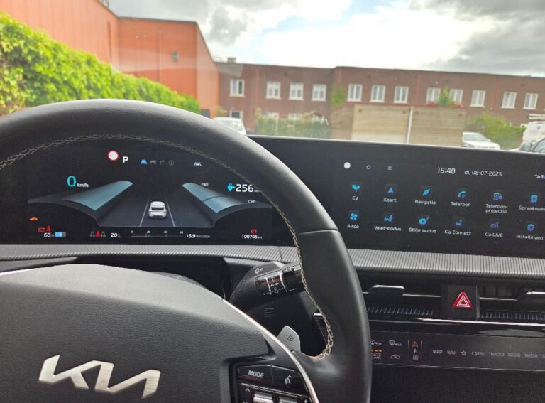 Kia EV6 dashboard