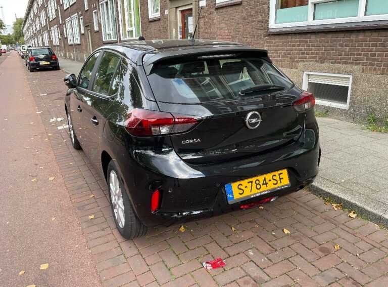 Opel Corsa achterkant